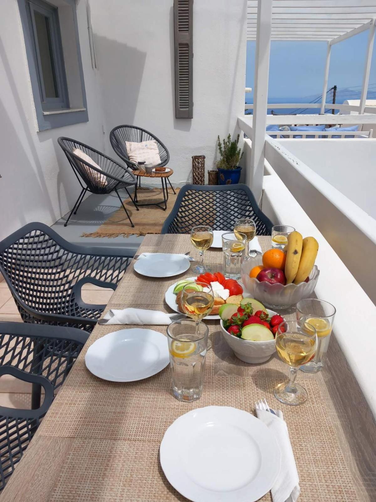 סנטוריני Calderimi Apartments מראה חיצוני תמונה
